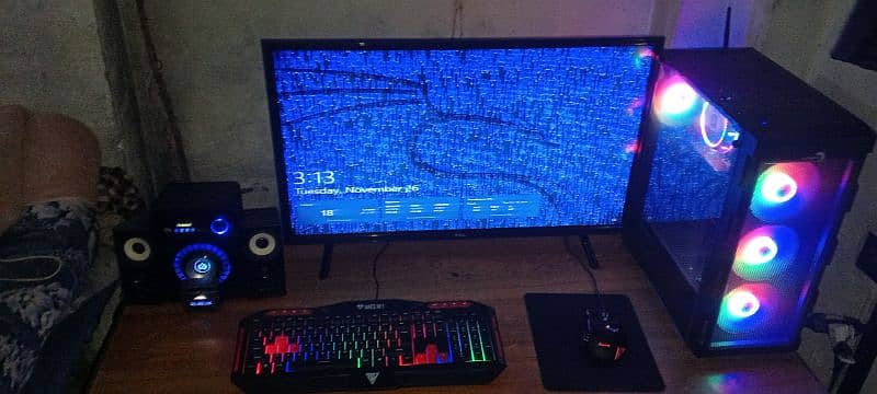 gaming PC complete setup 0