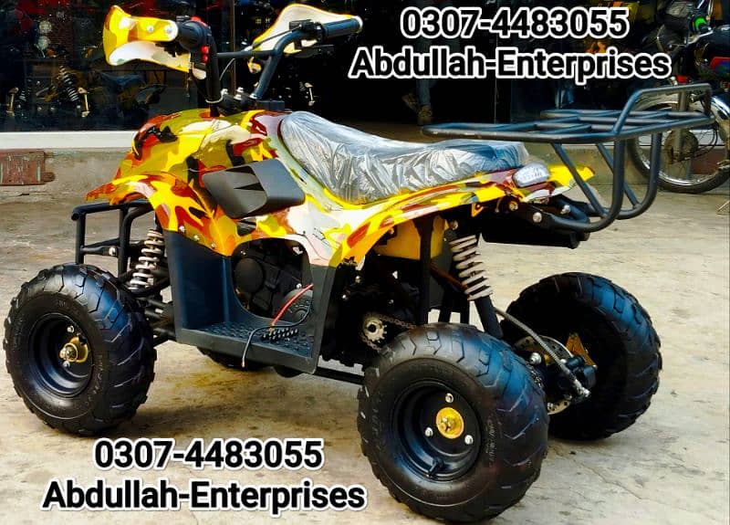 70cc atv Dubai import Quad Bike 4 Wheeler for sale delivery all Pak 3