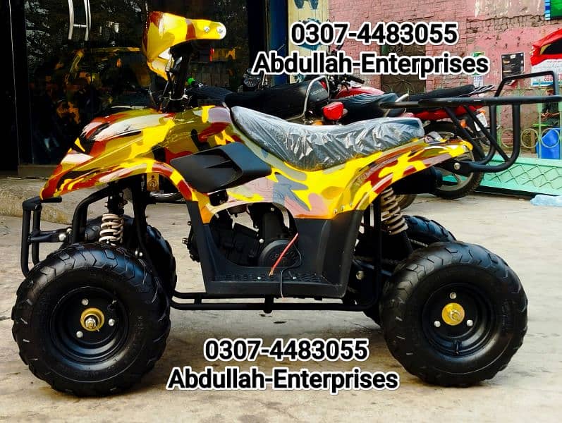 70cc atv Dubai import Quad Bike 4 Wheeler for sale delivery all Pak 4