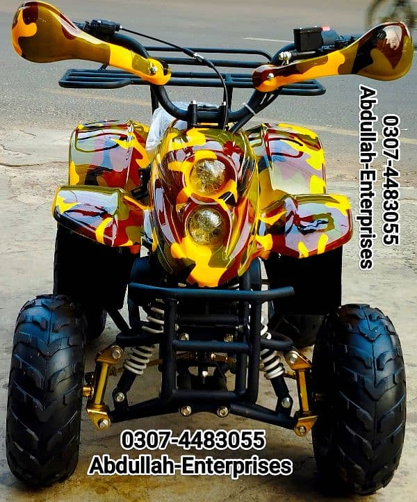 70cc atv Dubai import Quad Bike 4 Wheeler for sale delivery all Pak 6