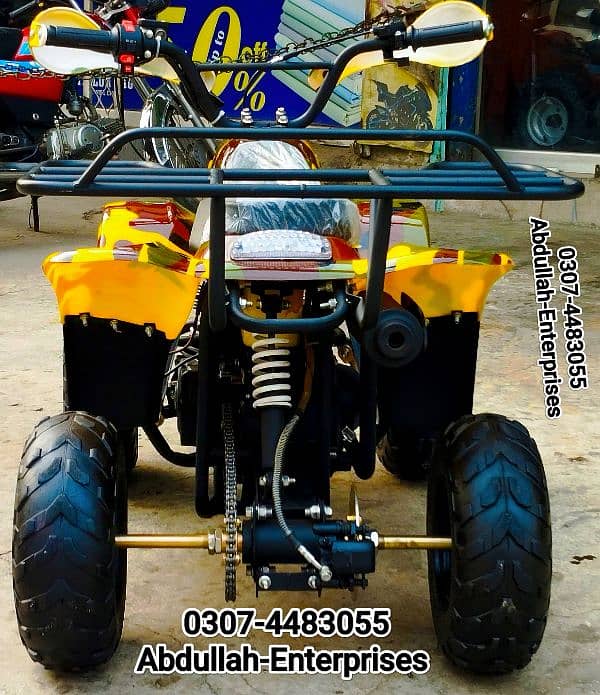 70cc atv Dubai import Quad Bike 4 Wheeler for sale delivery all Pak 7