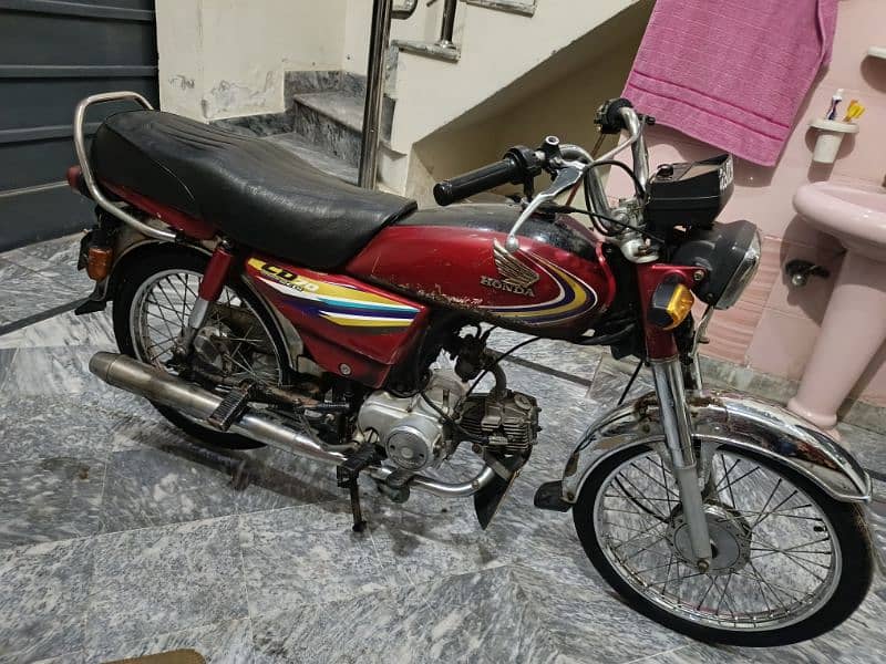 Honda Cd70 2015 model all ok in good condition for sale 8