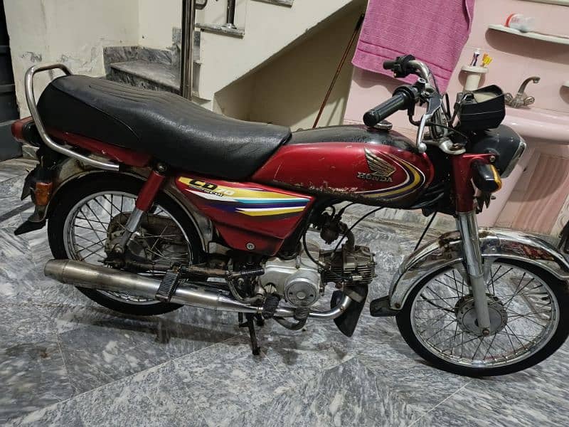 Honda Cd70 2015 model all ok in good condition for sale 9