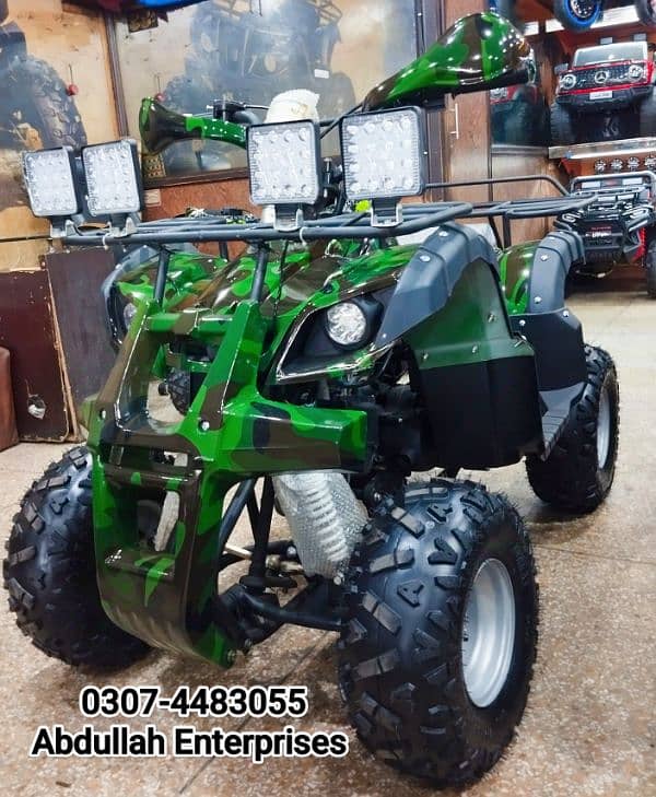 Belt engine 125cc Hunter jeep model ATV Quad Bike for sale 0