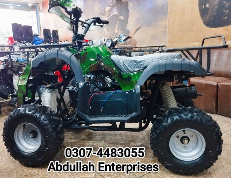 Belt engine 125cc Hunter jeep model ATV Quad Bike for sale 1