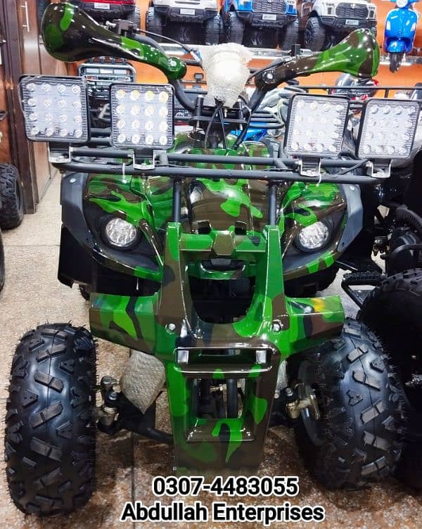 Belt engine 125cc Hunter jeep model ATV Quad Bike for sale 5