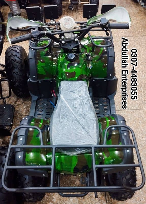 Belt engine 125cc Hunter jeep model ATV Quad Bike for sale 6