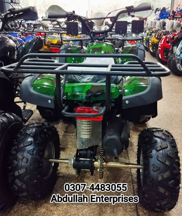 Belt engine 125cc Hunter jeep model ATV Quad Bike for sale 7