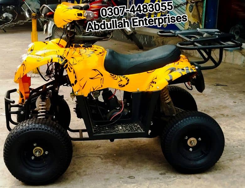 Road tyres 107cc fully recondition Dubai import bike atv quad for sale 3