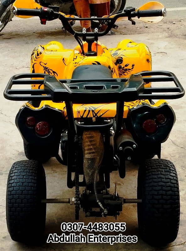 Road tyres 107cc fully recondition Dubai import bike atv quad for sale 5