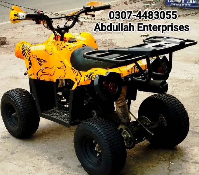 Road tyres 107cc fully recondition Dubai import bike atv quad for sale 7