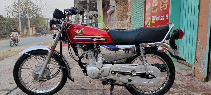 HONDA CG 125 SELF START 2024 0