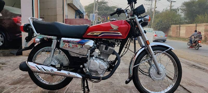 HONDA CG 125 SELF START 2024 1