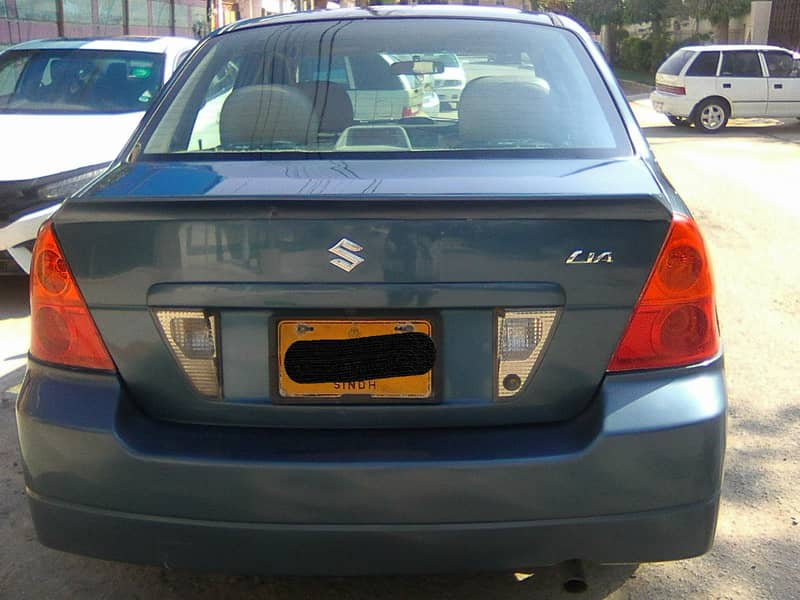 SUZUKI LIANA RXi MODEL 2007 METALLIC BLUE COLOUR BEHTREEN CONDITION 3