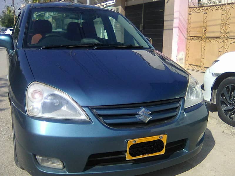 SUZUKI LIANA RXi MODEL 2007 METALLIC BLUE COLOUR BEHTREEN CONDITION 4