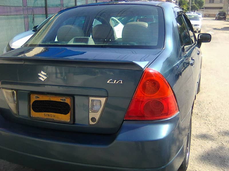 SUZUKI LIANA RXi MODEL 2007 METALLIC BLUE COLOUR BEHTREEN CONDITION 7