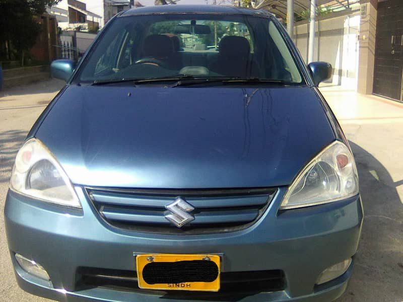 SUZUKI LIANA RXi MODEL 2007 METALLIC BLUE COLOUR BEHTREEN CONDITION 8