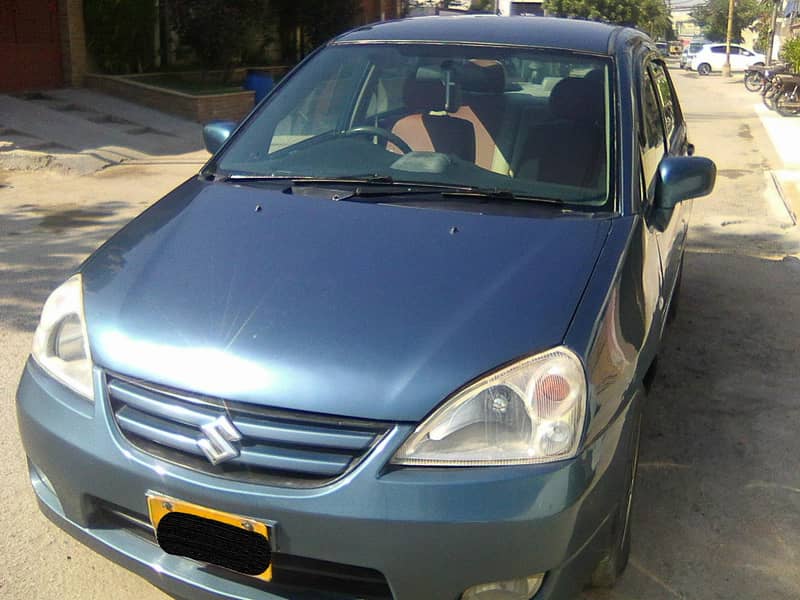 SUZUKI LIANA RXi MODEL 2007 METALLIC BLUE COLOUR BEHTREEN CONDITION 12