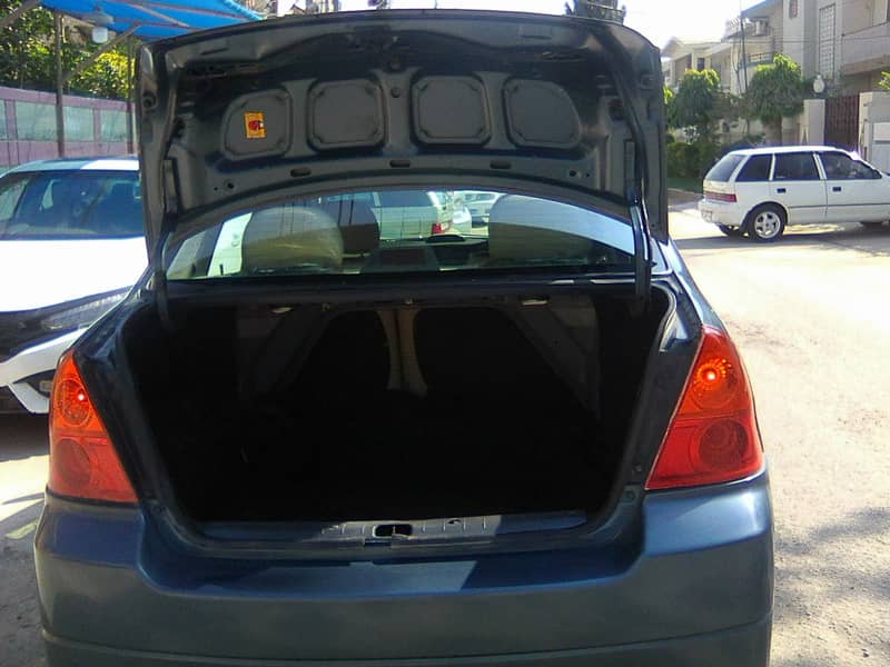 SUZUKI LIANA RXi MODEL 2007 METALLIC BLUE COLOUR BEHTREEN CONDITION 15