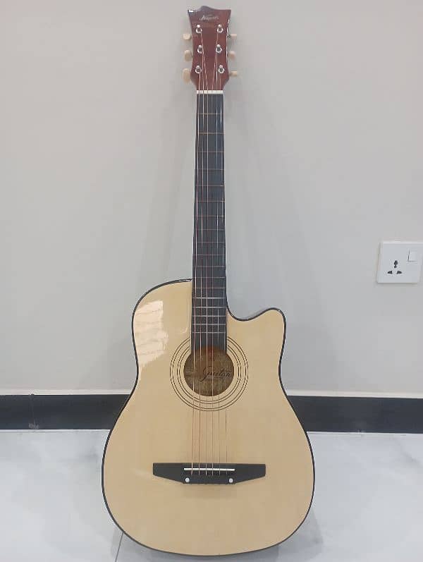 Acoustic guitar with accessories 0