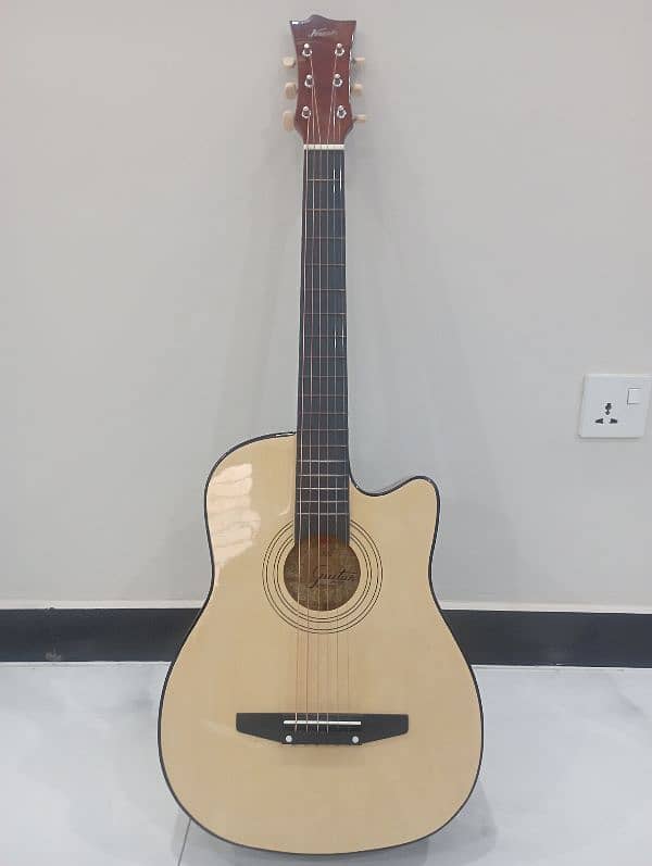 Acoustic guitar with accessories 1