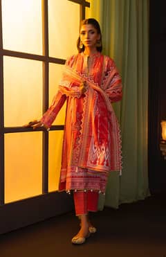 Salina Khadder with Cutwork Dupatta Limited Edition