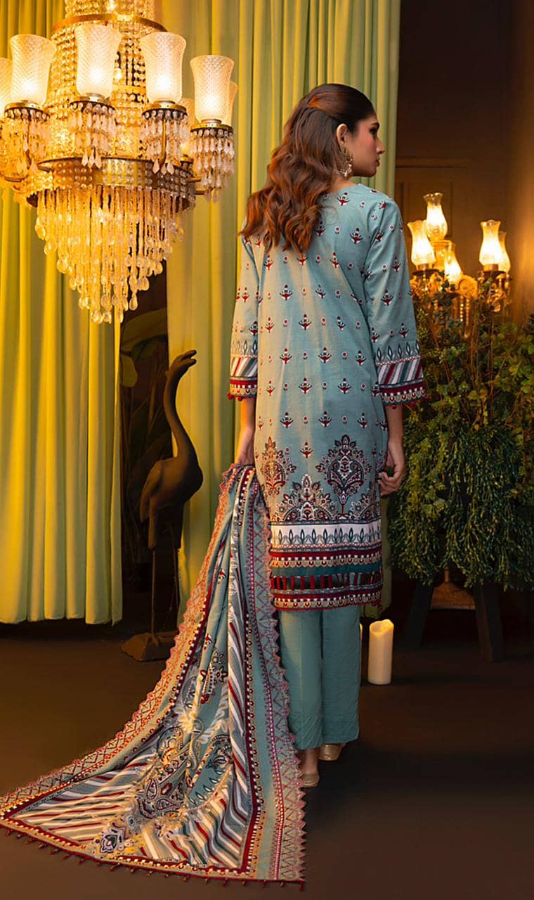 Salina Khadder with Cutwork Dupatta Limited Edition 11