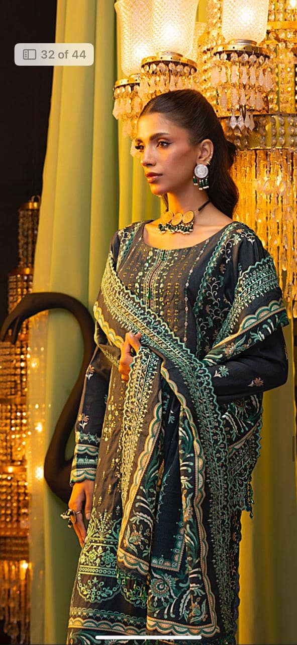 Salina Khadder with Cutwork Dupatta Limited Edition 12