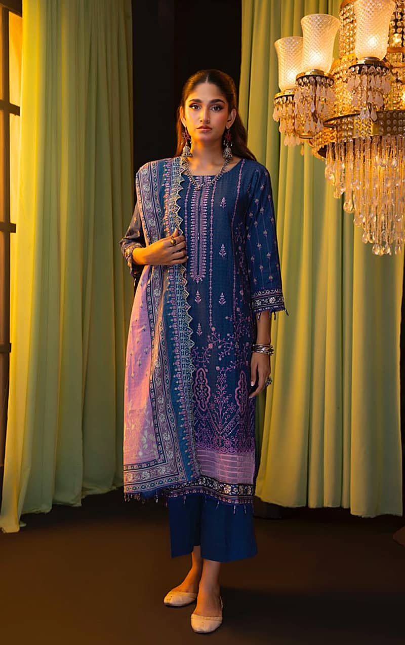 Salina Khadder with Cutwork Dupatta Limited Edition 14