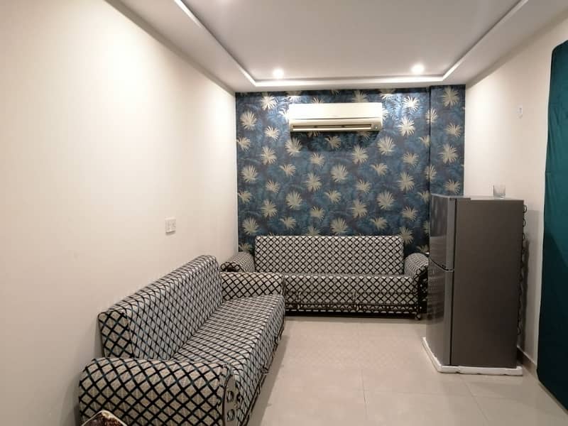 1 Bed Luxury Furnished Flat Available For Rent in Sector E Bahria Town Lahore 13