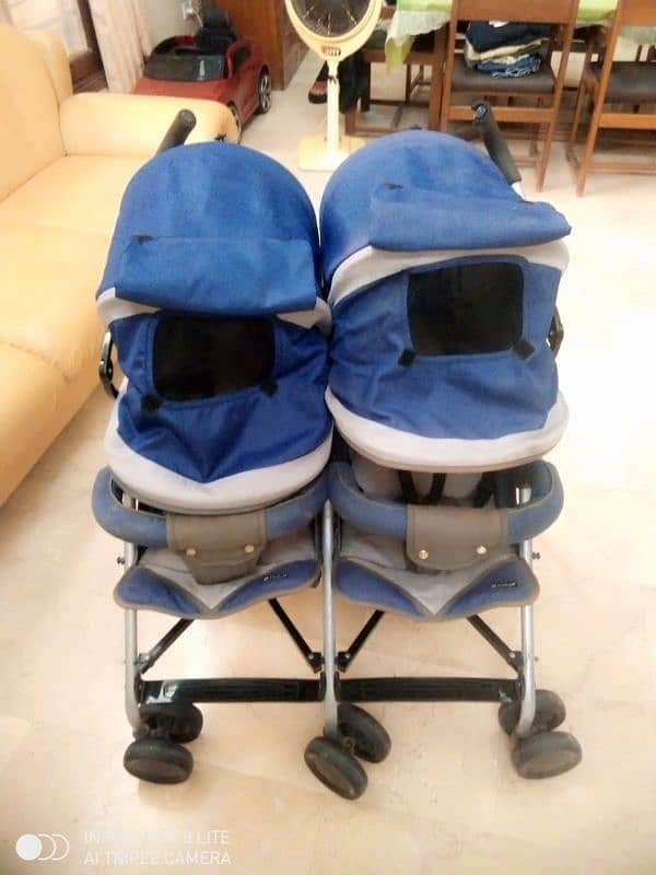 Twin stroller 1