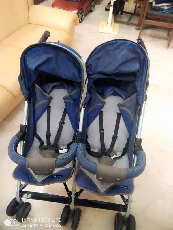 Twin stroller 2