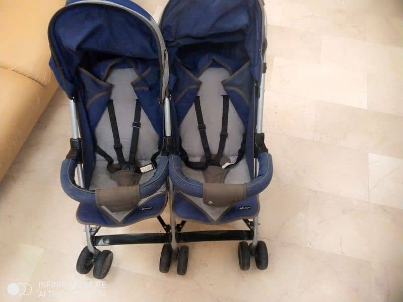 Twin stroller 3