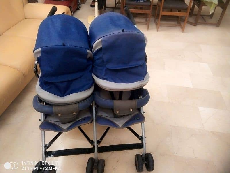 Twin stroller 5