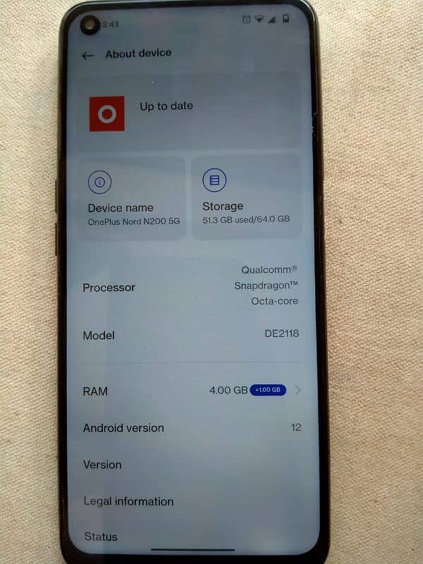 ONEPLUS N200 5G PTA APPROVED 1