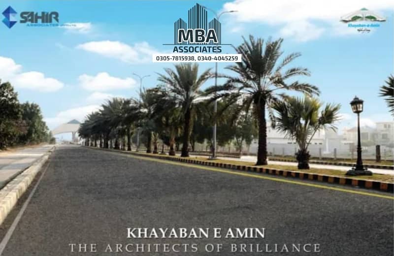 20 MARLA RESIDENTIAL PLOT AVAILABLE FOR SALE AT PRIME LOCATION IN KHAYABAN-E-AMIN S BLOCK Rejected ( Requested on AM ) 8