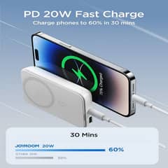 joyroom 10,000 mah wireless powerbank charger iphone 14 15 13 pro max