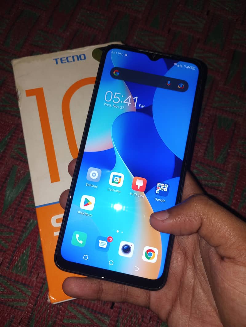 Tecno Spark 10C With Box Pta Official Approved 4+4GBRam 128GB Rom 1