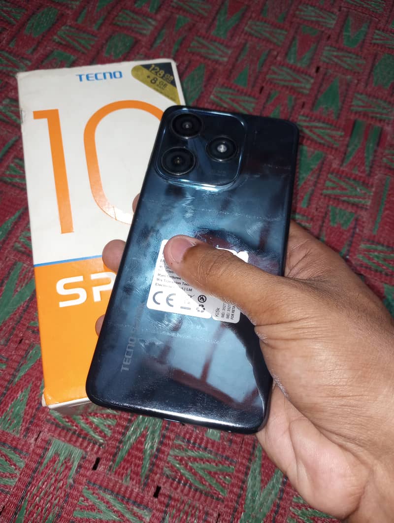 Tecno Spark 10C With Box Pta Official Approved 4+4GBRam 128GB Rom 2