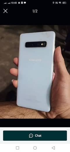 Samsung S10 plus 12/256 GB 03230916581 my what'sap number