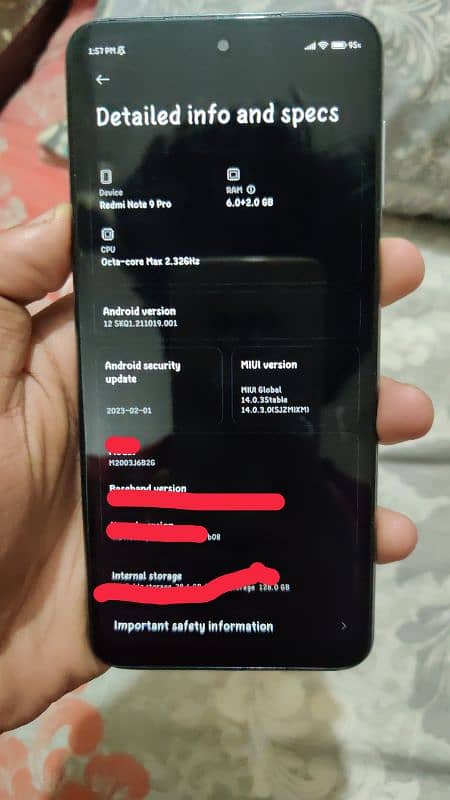 Redmi note 9 pro 6/128gb 3