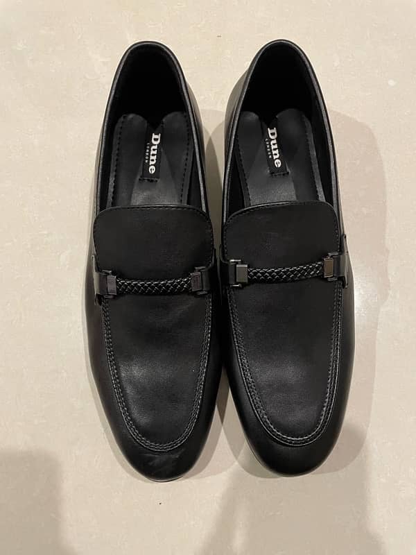 Brand New Black Dune London Shoes for Men 0