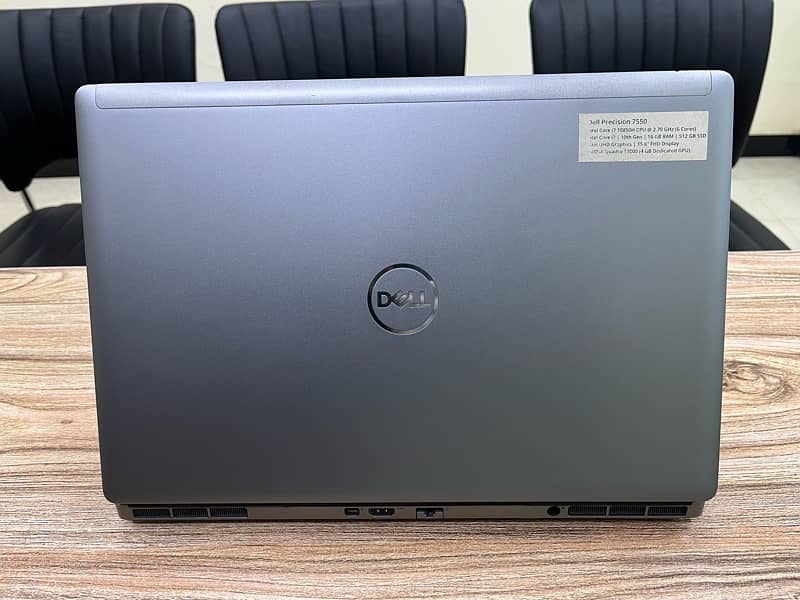 Dell precision 7550 i7-10th 4gb gpu T2000 workstation laptop for sale 4