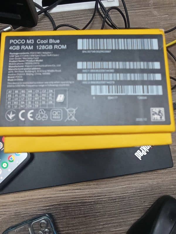 Xiaomi Poco M3 4+2 GB RAM and 128 GB ROM with box in perfect condition 10