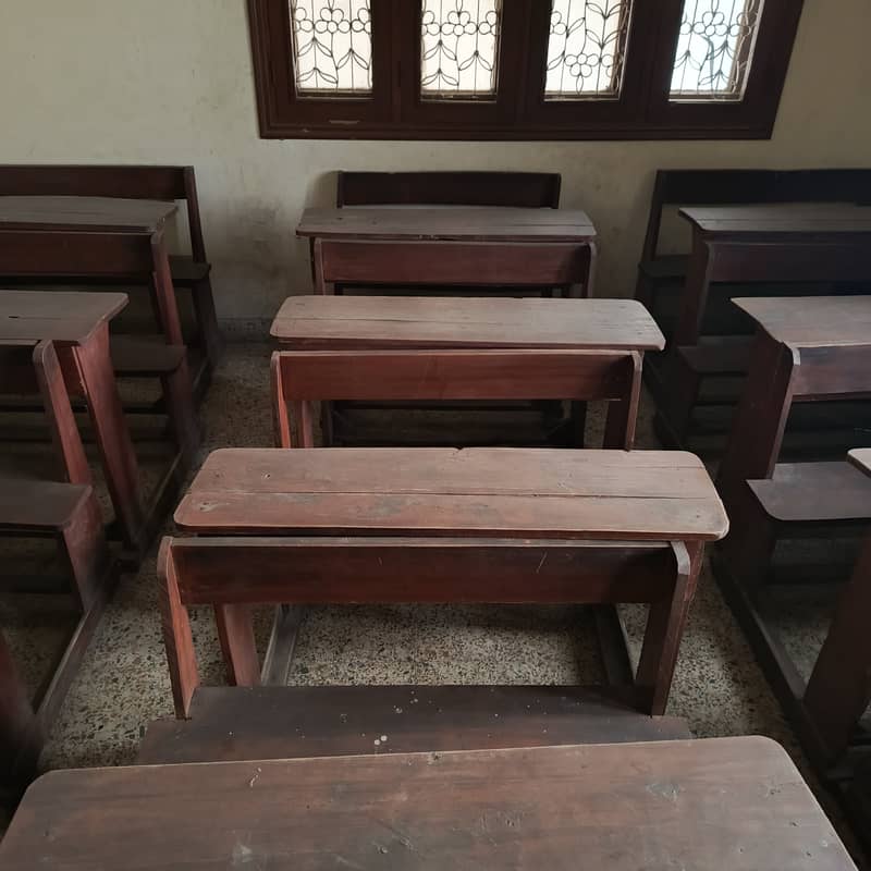 School benches 2