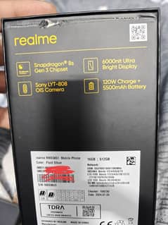 Realme Gt6 16/512 Pakistani version