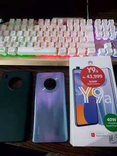 Huawei y9a 8 gb 128gb 40W fast charging