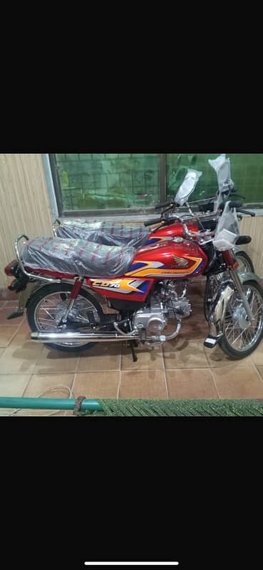 Honda CD 70 red 1