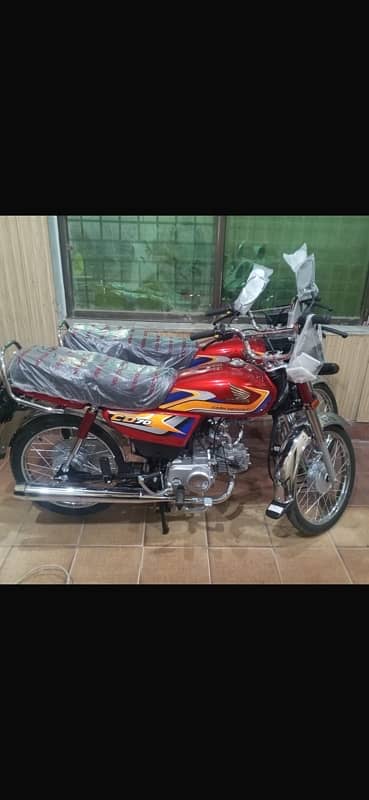 Honda CD 70 red 2