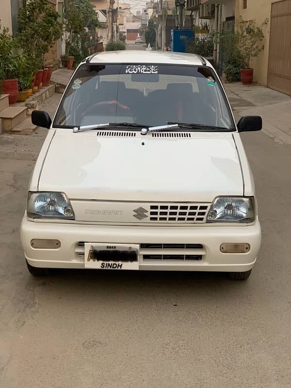 Suzuki Mehran VX 2013 12